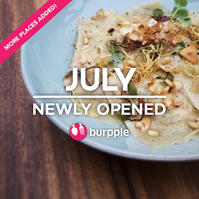 New Restaurants, Cafes And Bars: July 2015