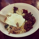 Chili Pan Mee for Brunch.