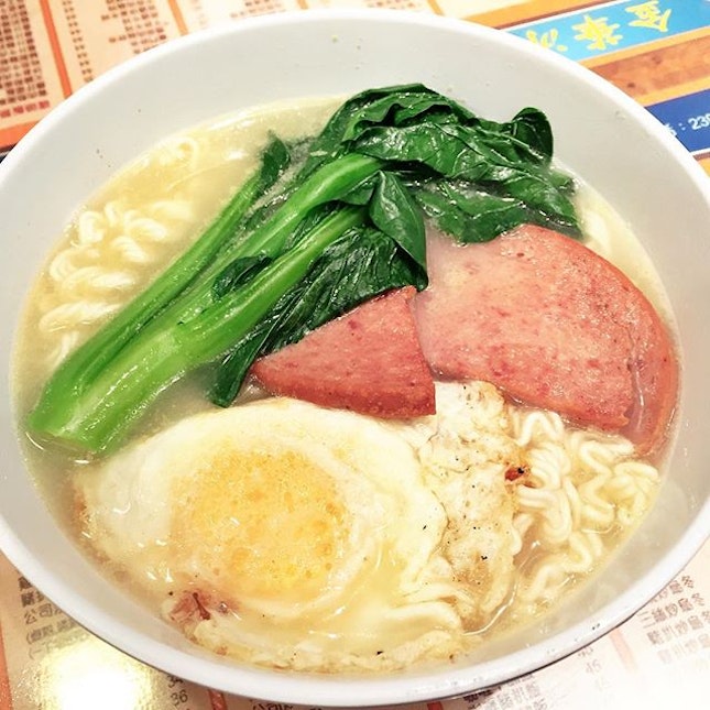 Egg & Luncheon Meat Doll Noodles