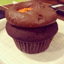 Chocolate Surprise 😊❤😍👍 #cupcake #yummyfood #sweets #dessert