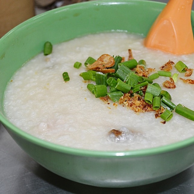 Satisfied my craving for congee!