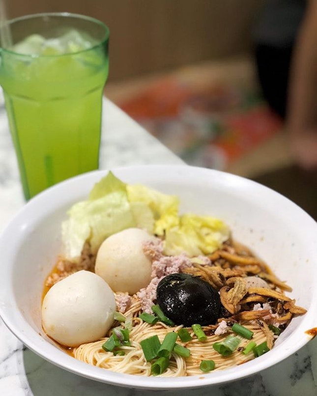 Speciality Dry Mee Sua Set ($5.20 with choice of drink, ala carte at $4).