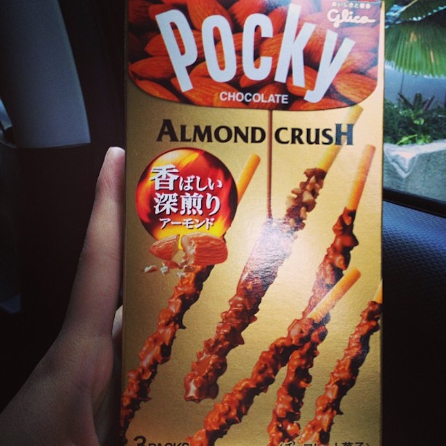 #pocky #almond #yummy #food #snack #bandung