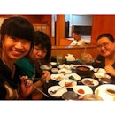 dinner！很久没吃韩国菜！👍😘✌ #korean #food #sunday #gathering #dinner #friends #instaphoto