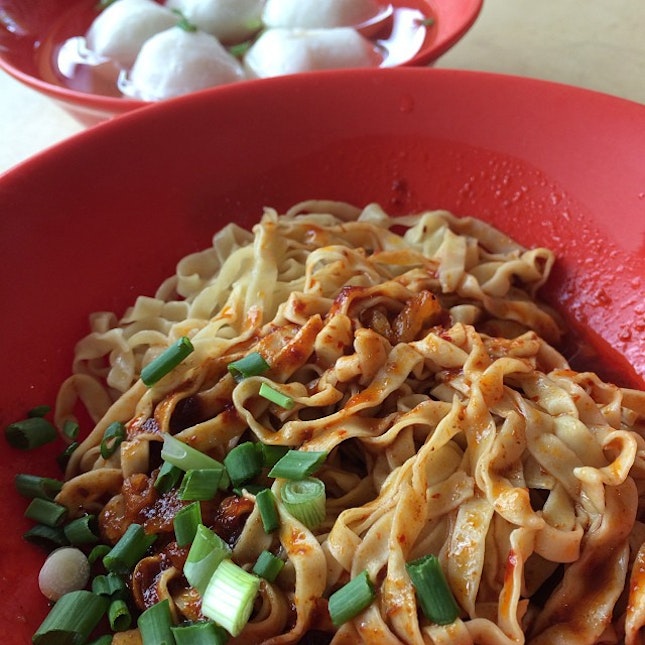 Fishball Noodle.