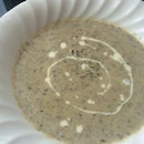 My first ever successful mushroom soup!