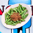 French Bean with Dried Shrimps