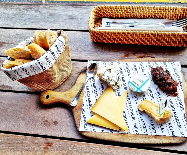 3 Cheese Board (SGD $24) @ Merci Marcel.