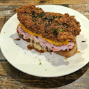 CEREAL PASSIONFRUIT MANGO CHICKEN TOAST