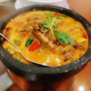 Tempeh mixed veg padang curry