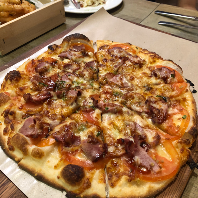 Smoked Duck Pizza $23.9+