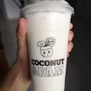 Refreshing and tasty coconut shake