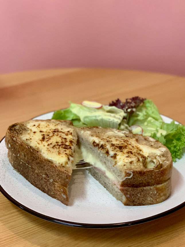 Grilled Cheese & Ham Sandwich | $12