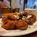 satisfying fried korean chicken!