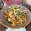 Aglio Olio with Mixed Seafood