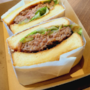 Hokkaido Wagyu Beef Patty Sando ($20)