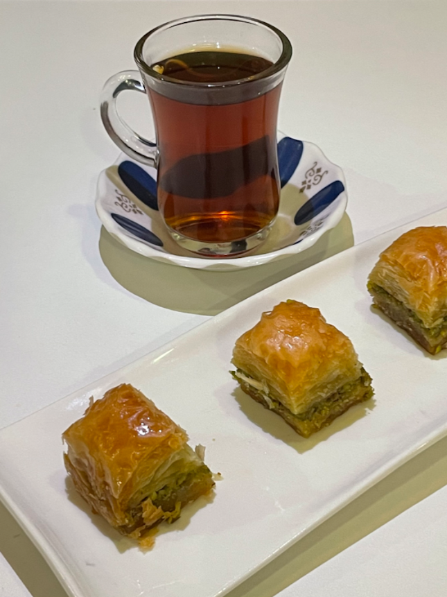 Baklava & Turkish Tea