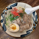 Okinawa pork noodles