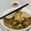 Sandakan Fried Pork Kuey Teow (Soup)