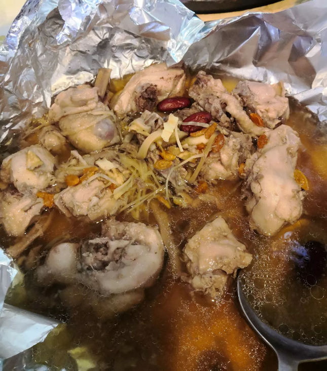 Hotplate Wine Chicken(铁板烧酒鸡)(RM 38)🔥
