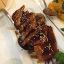 Pan-fried Kurobuta Pork Chop with Honey Sauce