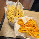Truffle Cream and Spicy Cheese Mega Fries
