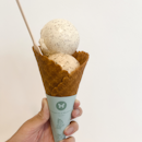 Brown butter sage | Burnt white chocolate | Waffle cone