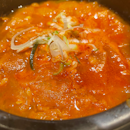 Beef kimchi soup 