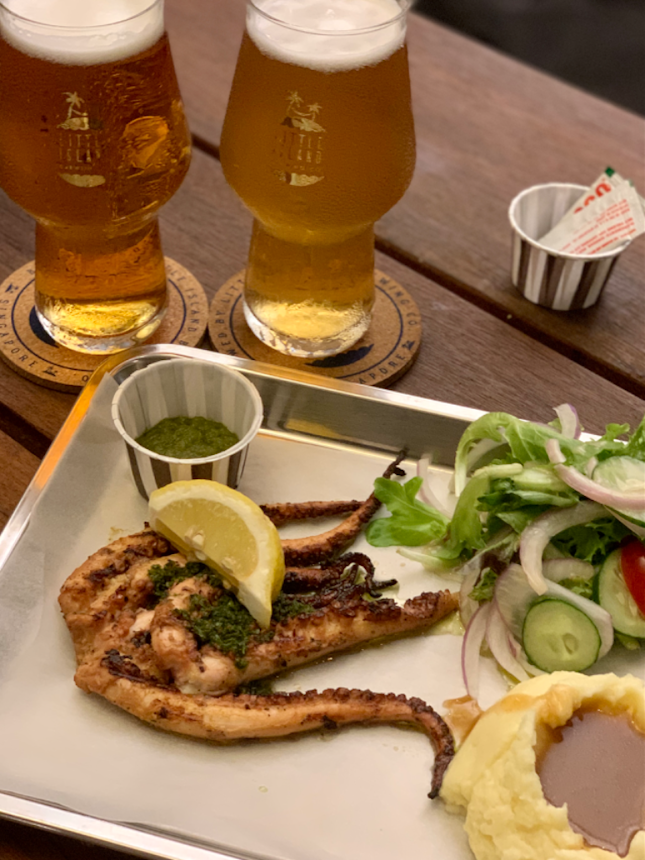 Grilled Squid Tentacles | $19