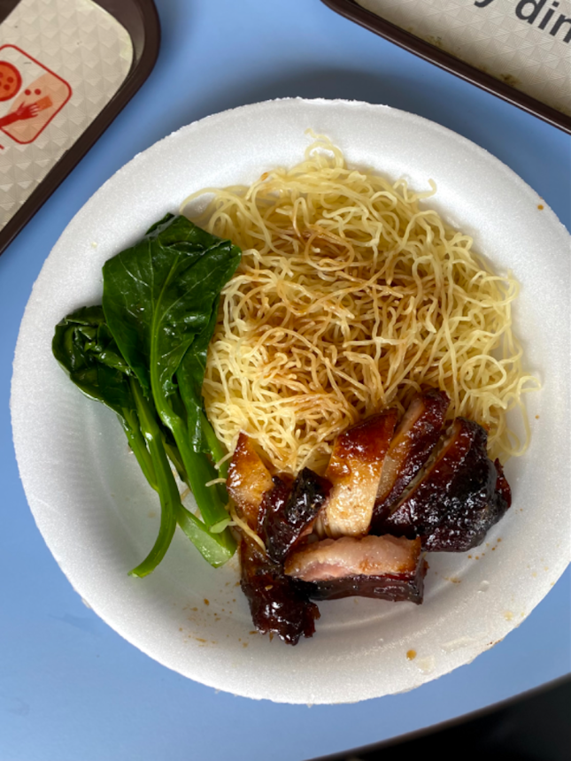 Char Siew Noodles ($4)