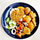Economy Rice (SGD $9) @ Ocean Curry Fish Head.