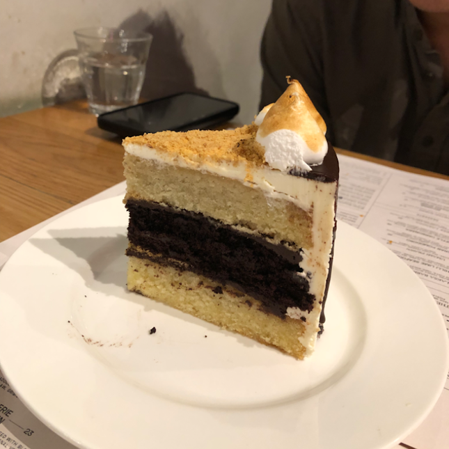Belgium Chocolate S’mores Cake $8.5++