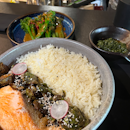 Pan Seared Salmon Rice Bowl 