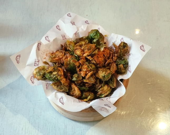 BURNT BRUSSELS SPROUTS