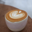 Good coffee in a minimalistic cafe