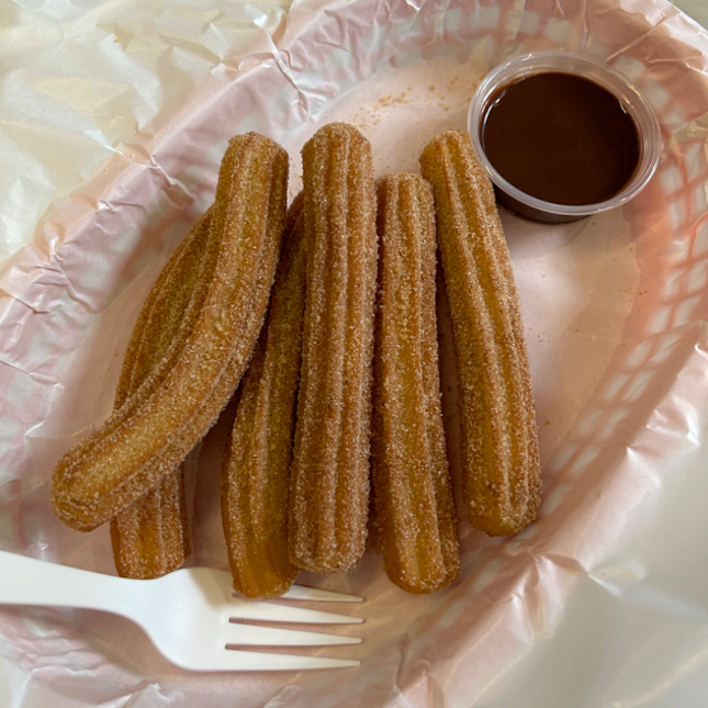 Chuffed by these churros