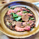 Claypot Tang Hoon with Prawns