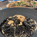 Truffled blackbeard squid ink pasta ($18) 