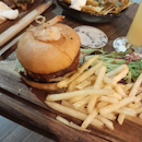 Cereal Prawn Burger. A must try!