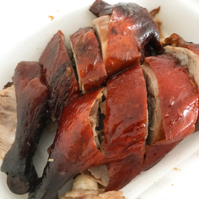 Roast Duck Drumstick @ Tien Lai Rice Stall 天來飯店 | 3 Yung Sheng Road | Taman Jurong Market and Food Centre #02-66.