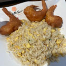 fried rice w prawns ($7.80)