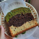 Matcha Black Sesame Cake