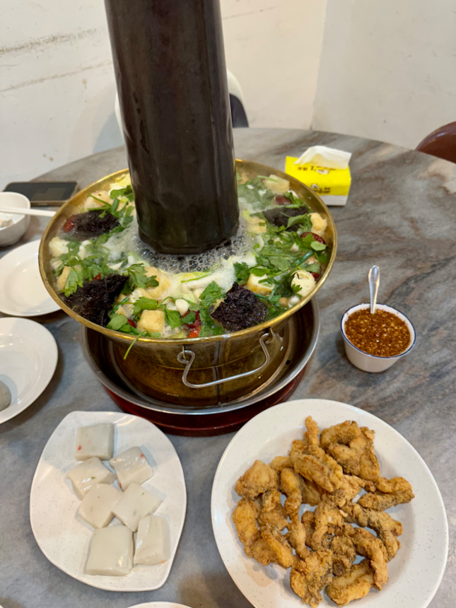 Charcoal steamboat