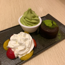 Matcha dessert and brownie ($12.99)🍵🍫