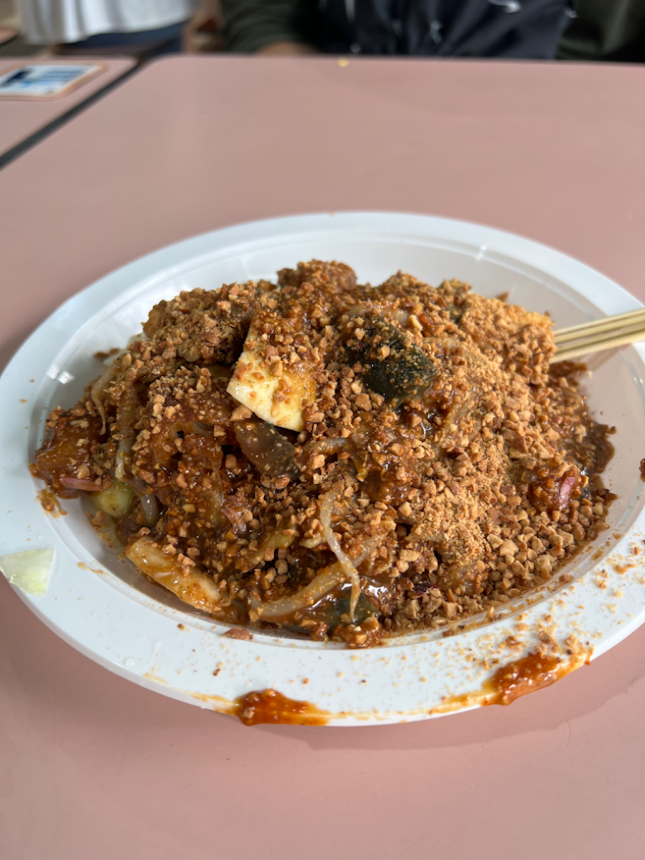 Rojak ($4) with Century Egg (+$1)