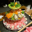 Assorted Seafood Platter with Sliced Meat
