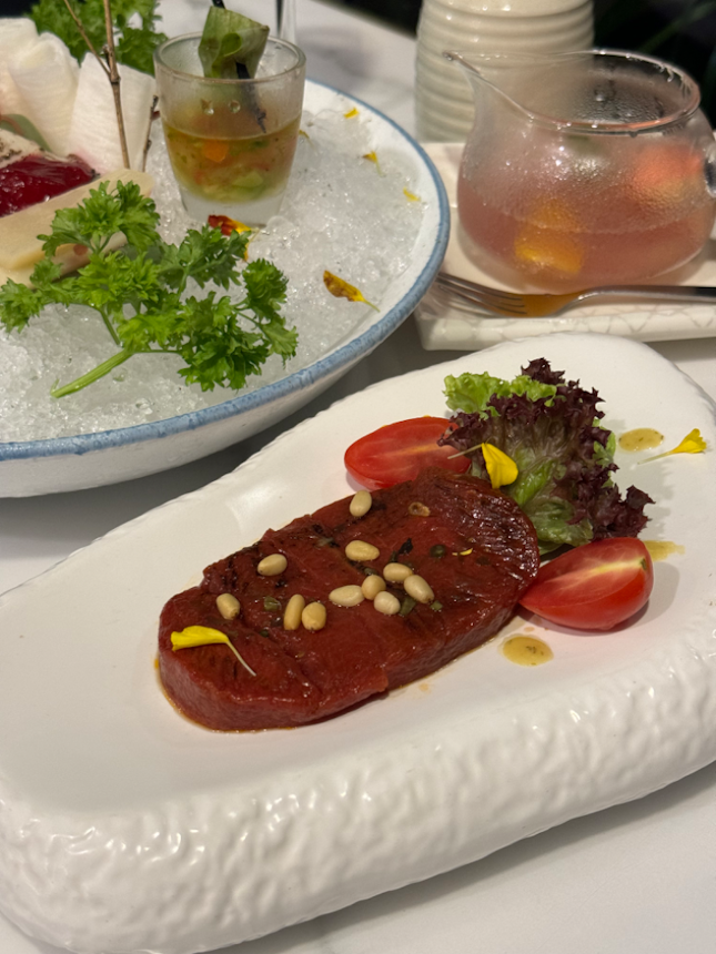 Cold Dish : “ Tuna” Steak