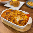 Baked Spaghetti with Pork Chop and Tomato 
