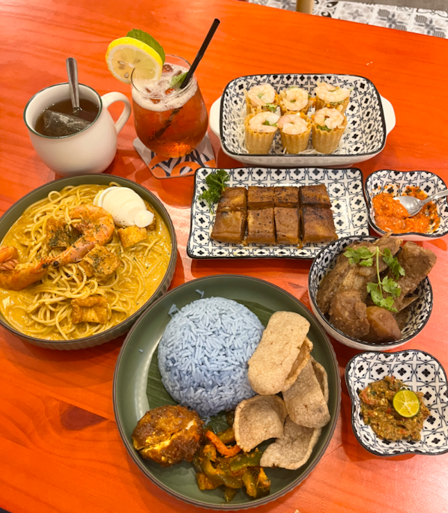 Peranakan-inspired homestyle dishes 