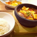 Tofu Stew And Topokki Set